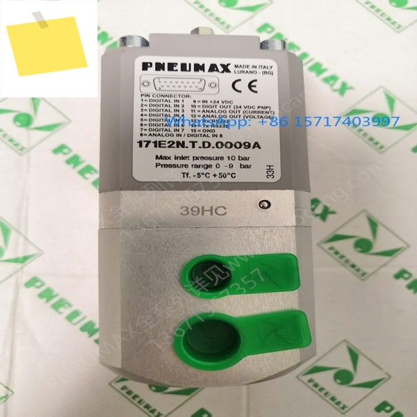 PNEUMAX 제어 밸브 171E2N.T.D.0009171E2N.T.D.0009A 제품 이미지