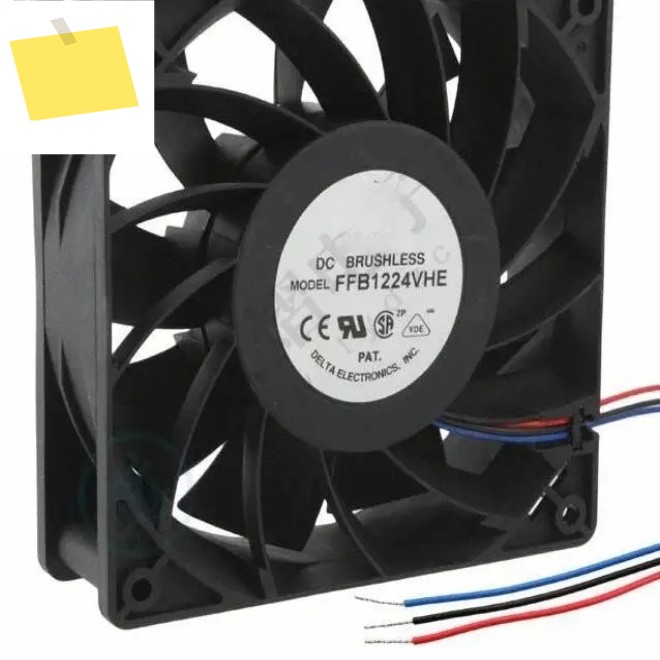 FFB1224VHE-BR00 신품 선풍기, 120X120X38mm, 24Vdc0.5A 제품 이미지