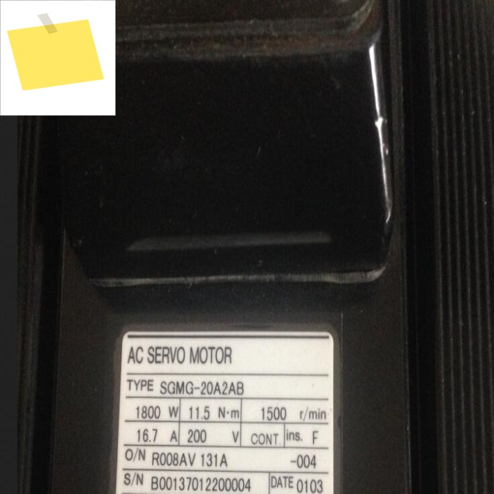 SGMG-20A2AB 서보 모터, 99% 박스 새제품 제품 이미지