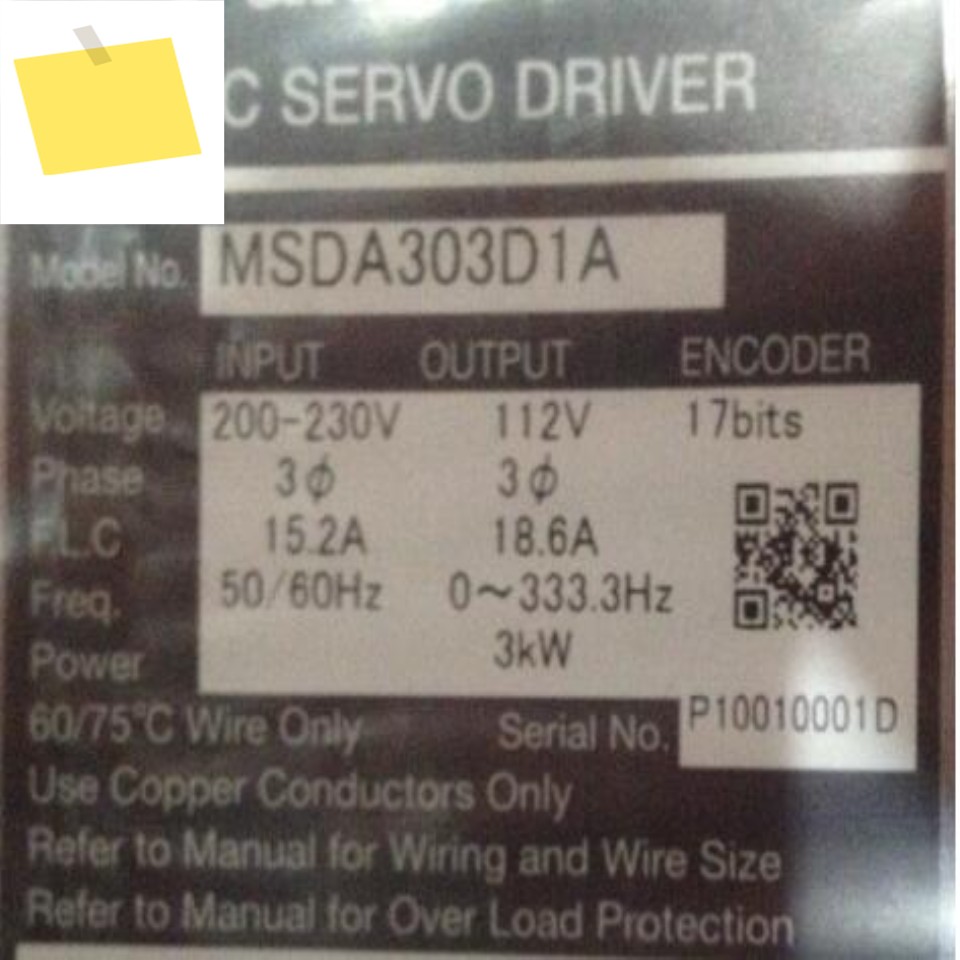 좋은 조건 서보 드라이버 MSDA303D1A 에 사용 제품 이미지