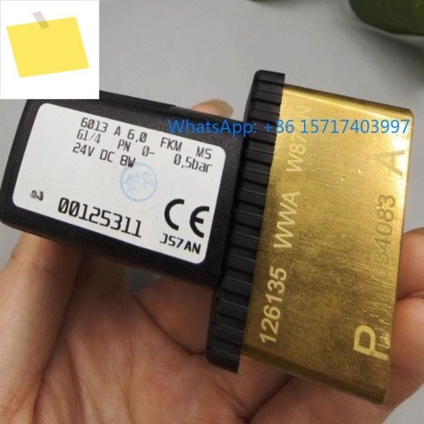 새제품 6013 A FKM MS G14 PN0-0.5bar 24VDC 00125311 제품 이미지