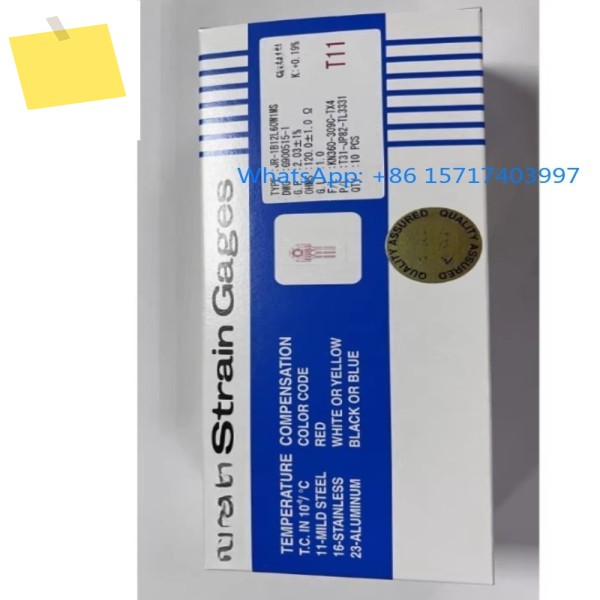 일본산 스트레인 게이지 JR-1B12L60W1MS 라인, 3축 제품 이미지