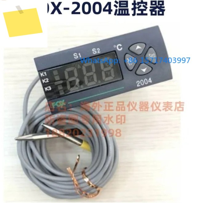 FOX-2003 2004 온도 조절기, 수동 제상 기능 포함, 한국산 CONOTEC 냉각기용 제품 이미지