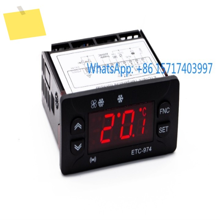 ETC-974961902 냉장 및 제상 팬 디지털 디스플레이 온도 조절기 이중 프로브 정확한 측정 제품 이미지