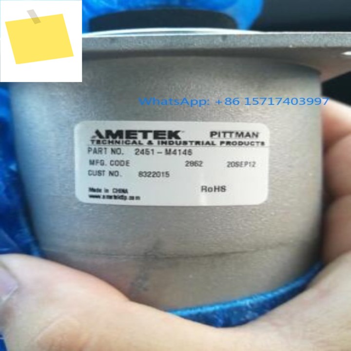 2451-M4146 위조품에 대한 10배 벌금 AMETEK 피트먼MCG 모터 제품 이미지