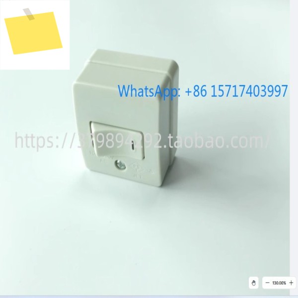 2PCS 일본식 단일 제어 스위치 WS3001W 표면 장착 패널 판넬 판네루 10A 제품 이미지