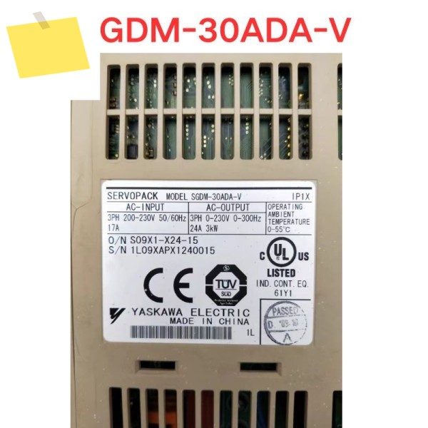 중고 SGDM-30ADA-v 서보 드라이버 기능 테스트 OK 제품 이미지