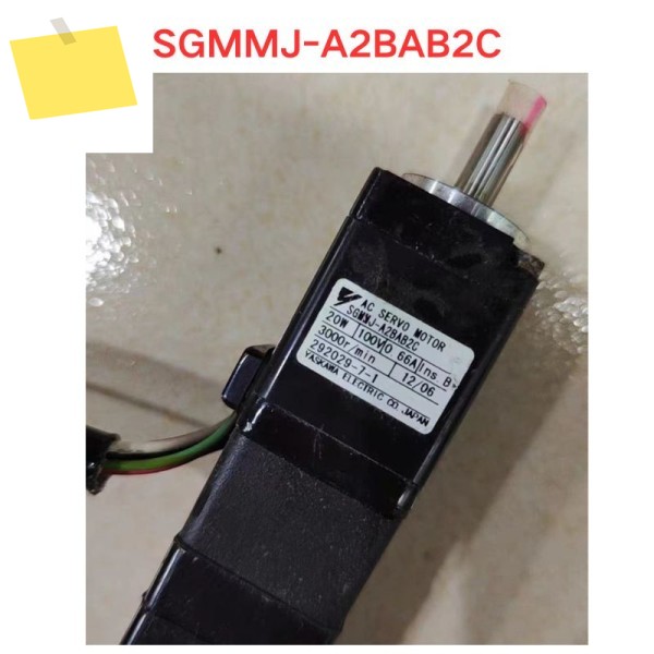 중고 90% 새 SGMMJ-A2BAB2C 서보 모터 기능 테스트 OK 제품 이미지