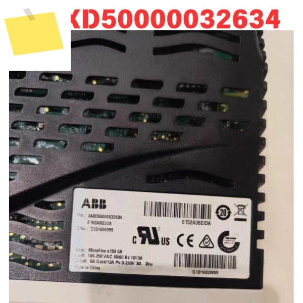 사용된 3AXD50000032634 E152A06EIOA 드라이버 기능 테스트 완료 제품 이미지