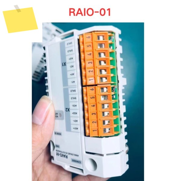 중고 RAIO-01 ACS800 주파수 변환기, 아날로그 인터페이스 모듈 기능 테스트 OK 제품 이미지
