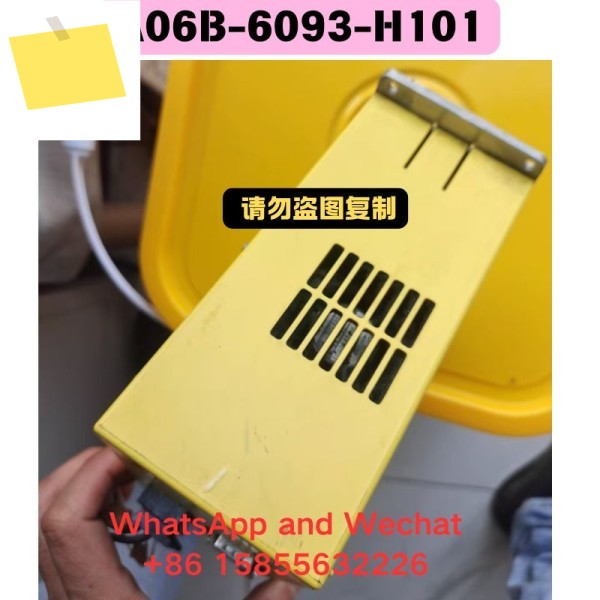 중고 드라이버 A06B-6093-H101 기능 테스트 OK 제품 이미지