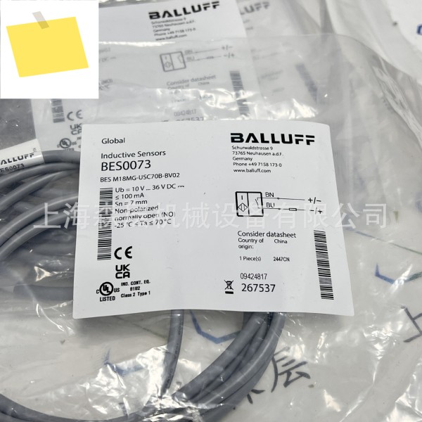 BALLUFF 변위 센서 BTL5-T110-M0250-P-S103 상하이 모리 레이어 제품 이미지