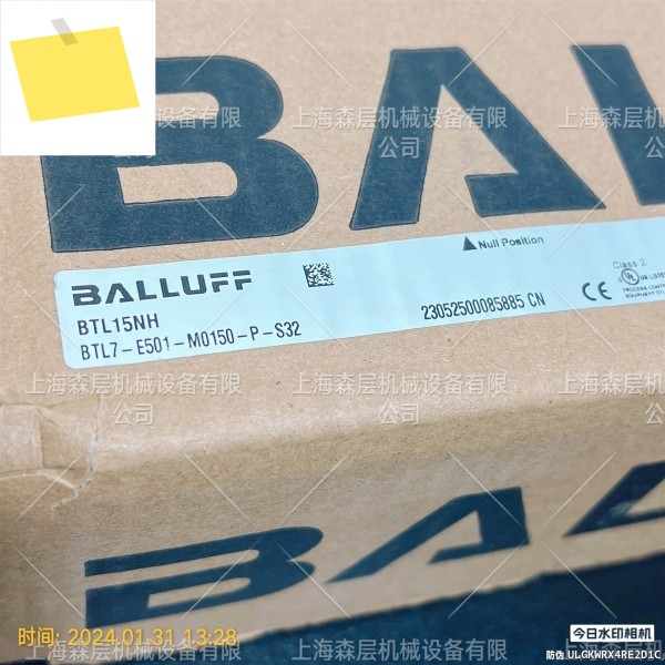 BALLUFF 변위 센서 BTL7-S512-M0275-B-S32 상하이 모리 신규 제품 이미지