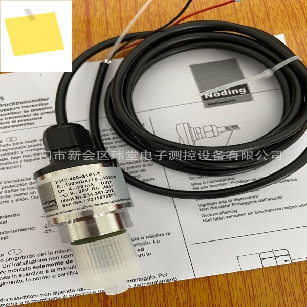 P115-400-G1P1-T 압력 센서 0-100mbar 노팅 노딩 제품 이미지