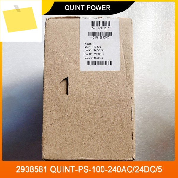 2938581 QUINT-PS-100-240AC24DC5 QUINT POWER 24VDC5A 스위칭 전원 공급 장치 제품 이미지