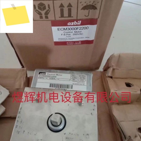 AZBIL 산무, 서보 모터 ECM3000F2200 및 제품 이미지