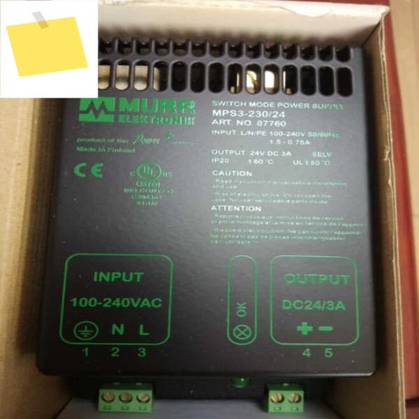 좋은 상태 사용, MPS3-23024 24V 3A 제품 이미지