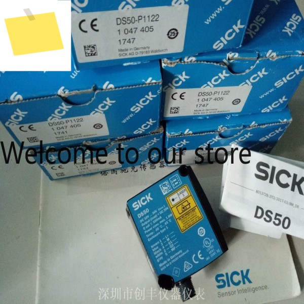 10월에는 독일 SICK Schake 레이저 거리측정기의 DS50-P1122가 입고되었습니다. 제품 이미지