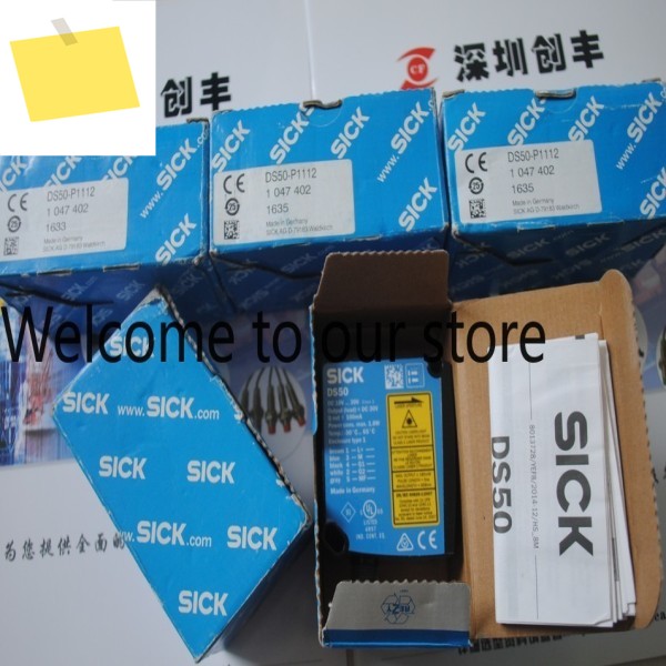 10월에는 독일산 SICK 거리 측정 센서 DS50-P1112가 원래 로 출시되었습니다. 제품 이미지