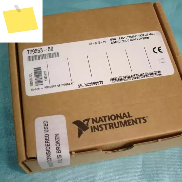 US NI USB-8451 OEM, KHz I2C, 12 SPI 인터페이스 제품 이미지