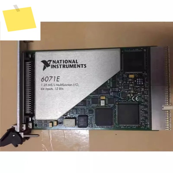 American NI PXI-6071E 12비트 64채널 아날로그 입력 다기능 수집 카드, 송장 발행 가능 제품 이미지