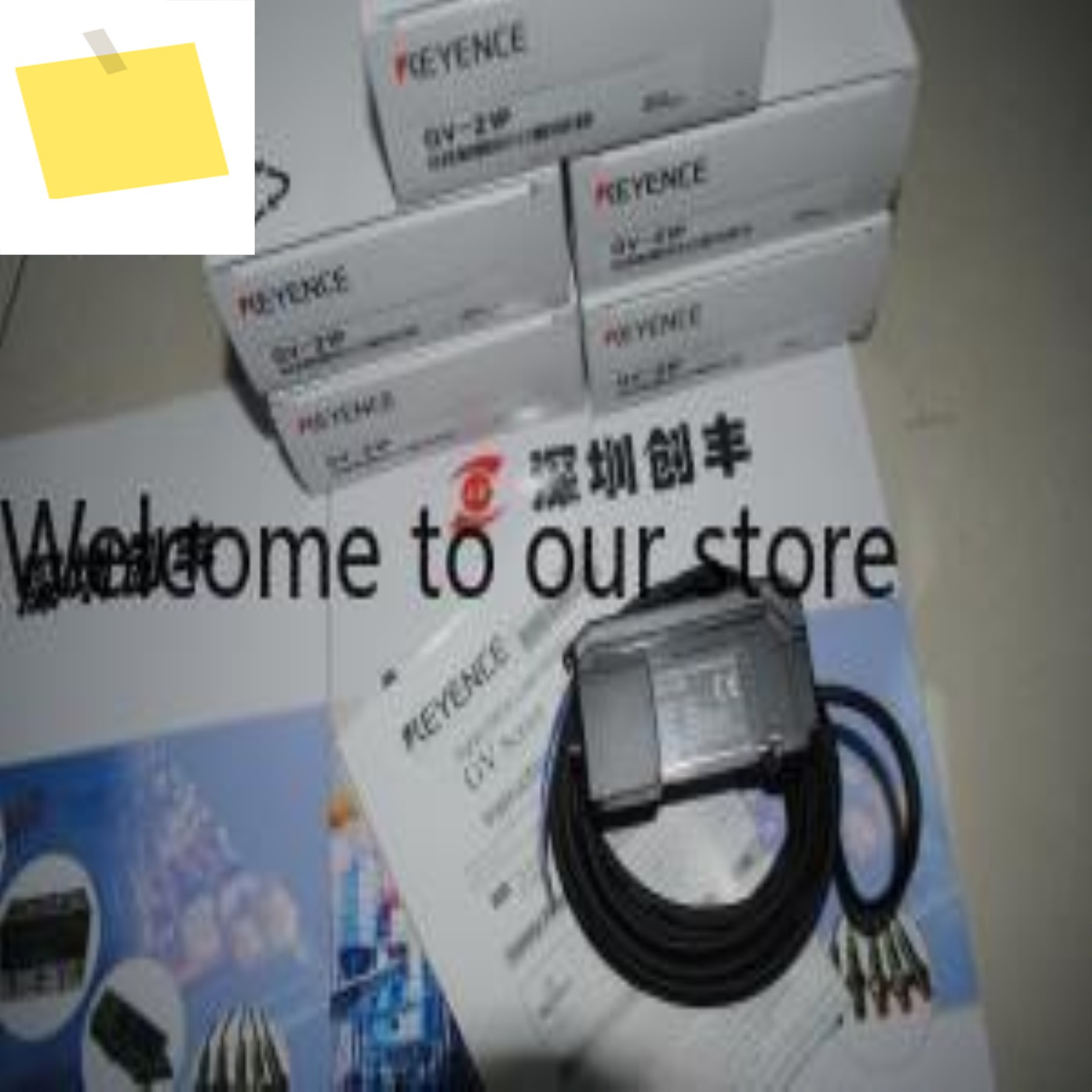 10월 KEYENCE 센서 GV-H450, GV-21P 제품 이미지