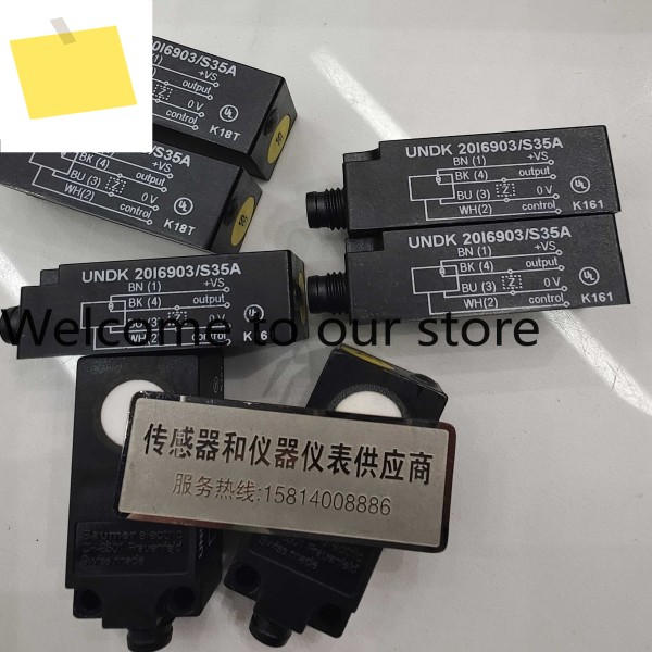 10월 바우머 트랜스미션 음향 센서 UNDK 20I6903S35A 제품 이미지