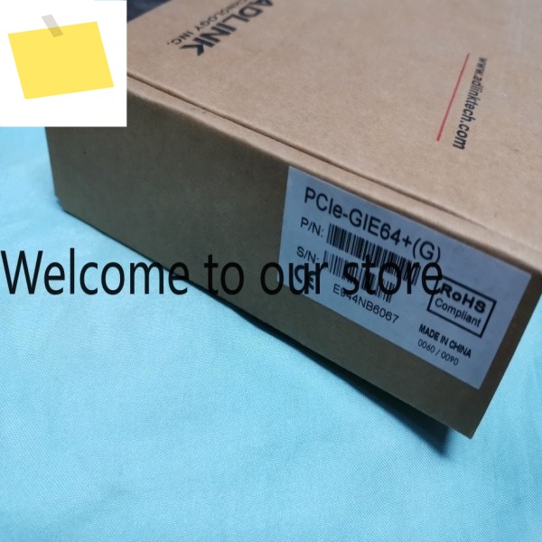 신품 ADLINK PCIe-GIE64 + 산업용 카메라 이미지 캡처 카드 PoE 4포트 네트워크 인터페이스 제품 이미지