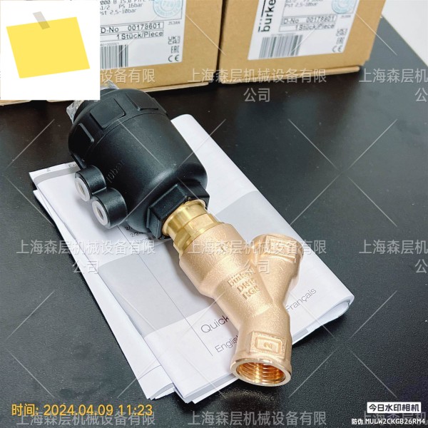 BURKERT 2위치 2방향 앵글 시트 밸브 178601 Shanghai Senlayer, 대량 제품 이미지