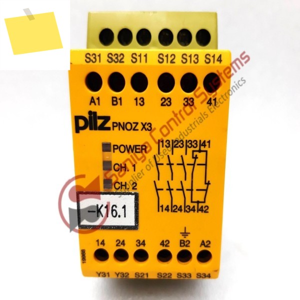 X3 230vac 3no 1nc 1so 안전 릴레이 774318 브랜드 새제품 오리지널 PLC 제품 이미지