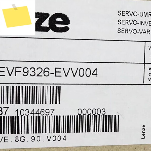 Evf9326-evv004 렌즈 안전 릴레이 제어 단자 새 제품 정품 PLC 제품 이미지