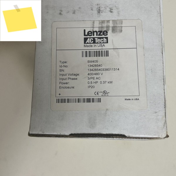 AC 테크 타입: SM405 볼트 400480 브랜드 뉴 오리지널 PLC 제품 이미지