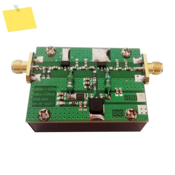 1MHz-1000MHZ 35DB 3W HF FM 광대역 RF 전력 증폭기 송신기 햄 라디오용 제품 이미지