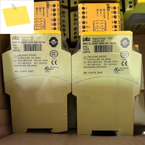 1개 774318 X3 230VAC 3NO 1NC 1SO 안전 릴레이 새 제품 정품 PLC 제품 이미지