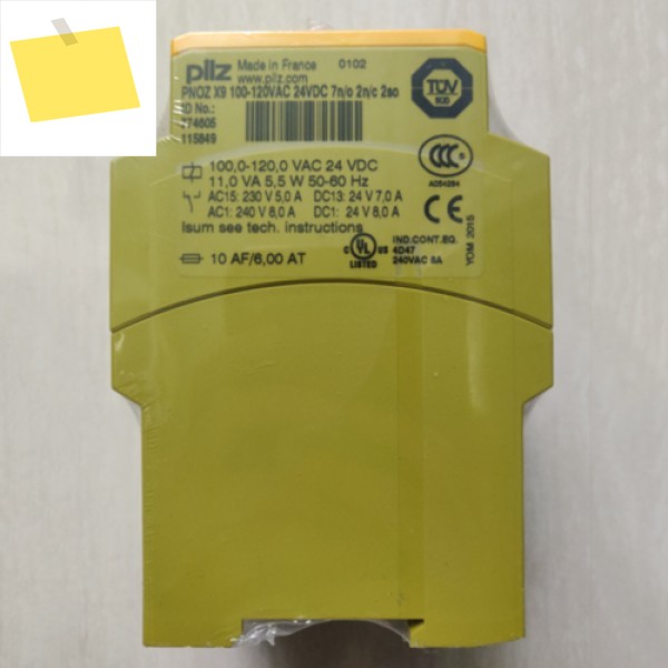 1개 새 제품 774605 X9 100-120vac 24vdc 7no 2n 정품 PLC 제품 이미지