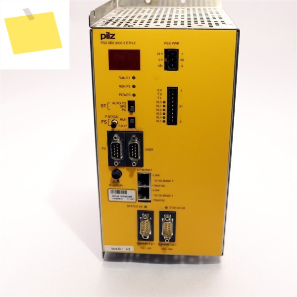 안전 버스 Pss Sb2 3006-3 Eth-2 301640 손상된 커넥터 새 제품 정품 Spot Plc 제품 이미지