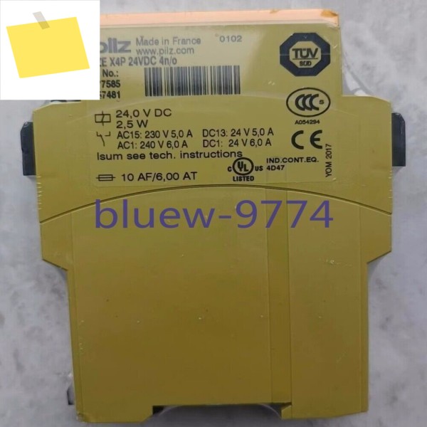 1개 안전 릴레이 X4p777585 X4p 새 제품 정품 PLC 제품 이미지
