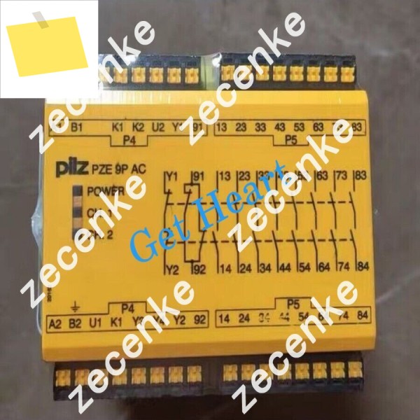 Pze 9p C 24vacdc 8no 1nc 안전 릴레이 787148 새 제품 정품 Spot Plc 제품 이미지