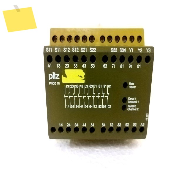 Pnoz-10-24vdc-6s4o 안전 릴레이 식별 번호 774009 새 제품 정품 PLC 제품 이미지