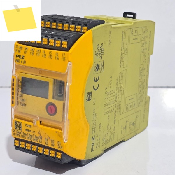 MB0 안전 릴레이 24v 772100 브랜드 새제품 오리지널 PLC 제품 이미지