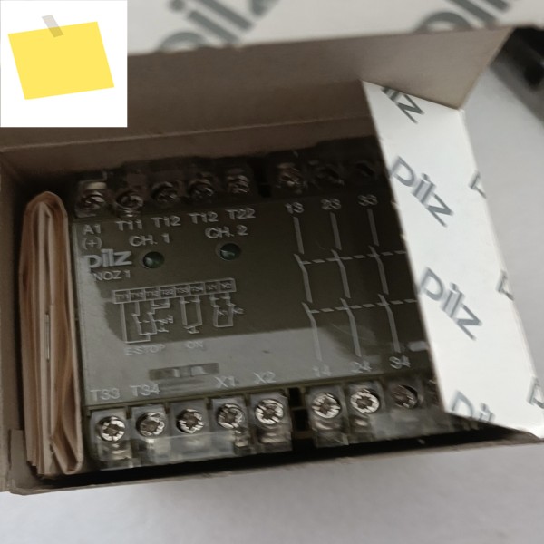 오리지널 Pilz PILZ 안전 릴레이, 주문 번호 475695, PNOZ 3S 10 24VDC 제품 이미지