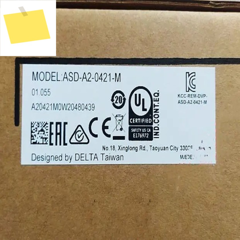 델타 서보 드라이브 ASD-A2-0421-0121-0221-0721-1021-2023-3023-E-M-LN 제품 이미지