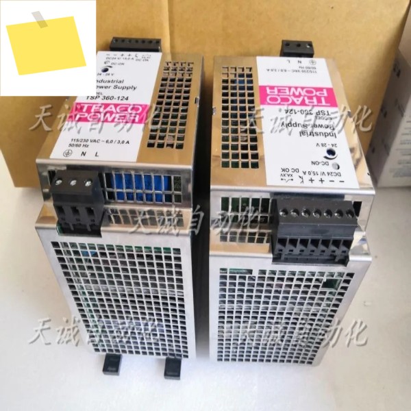 신품 오리지널 TRACO POWER 레일 전원 공급 장치 TSP 360-124 24VDC 15A 제품 이미지
