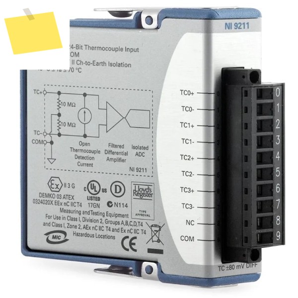 휴대용 데이터 수집 장비, 미국 NI USB-9211A, 779436-01, 정품 제품 이미지