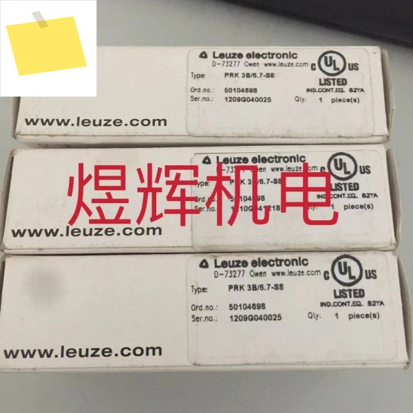 Leuze Labor Easy Test, 센서 PRK 3B6.7-S8 정품 및 오리지널 제품 이미지