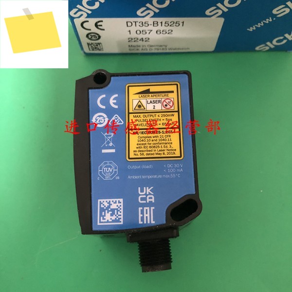 독일 SICK 1057652 DT35-B15251 레이저 센서, 페이크 원 페널티 10, 정품 제품 이미지
