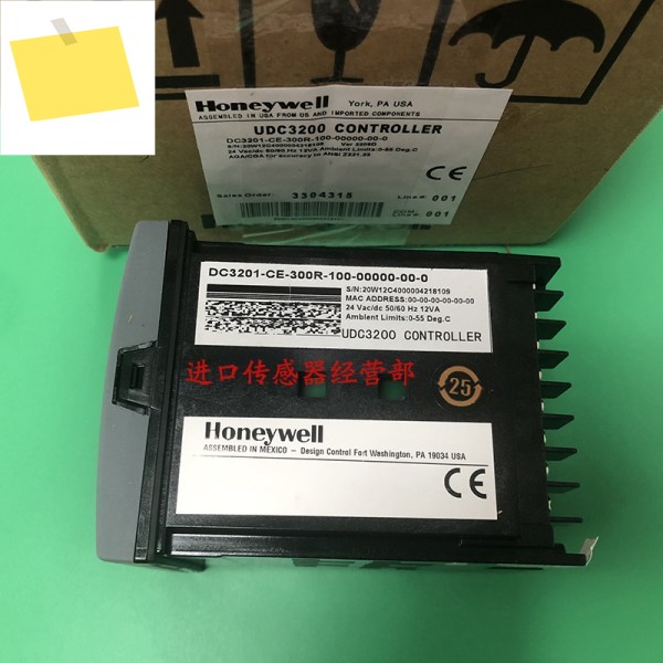 오리지널 허니웰 온도조절기 DC3201-CE-300R-100-00000-00-0 제품 이미지