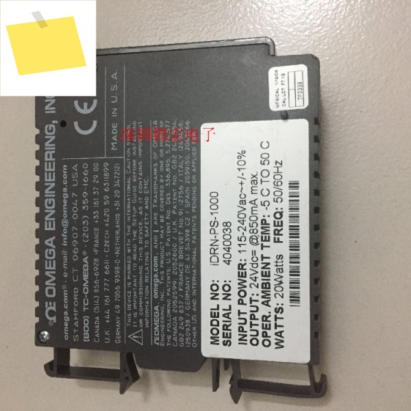 오리지널 수입 오메가 컨트롤러 E1S-2B, 주문 번호 4490045 제품 이미지