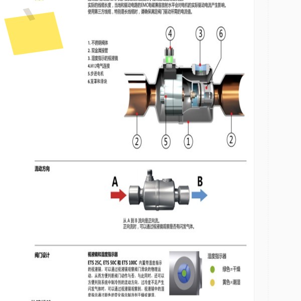 2025년형 댄포스 전자식 팽창 밸브 험버드 시리즈 ETS12C 제품 이미지