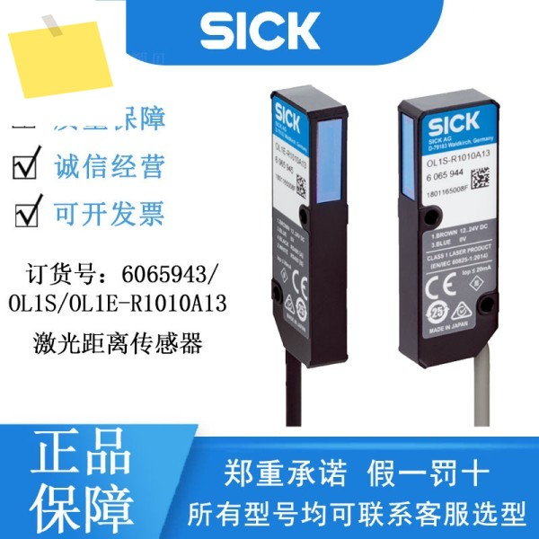 독일 SICK 레이저 거리 센서 6065943OL1SOL1E-R1010A13 정품 제품 이미지